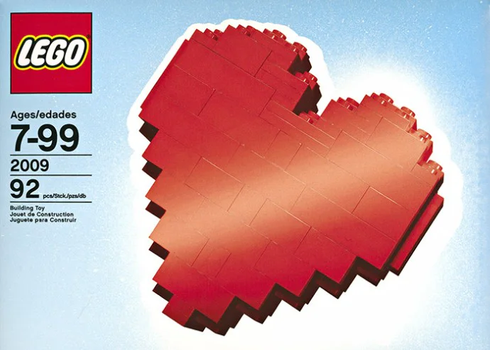 Employee Gift: Heart-Shaped Red Envelope 乐高 LEGO 2008 image 1