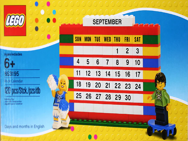 Desktop: Lego Calendar 乐高 LEGO 853195 image 2