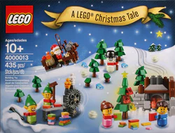 "Staff present: Lego Christmas story."