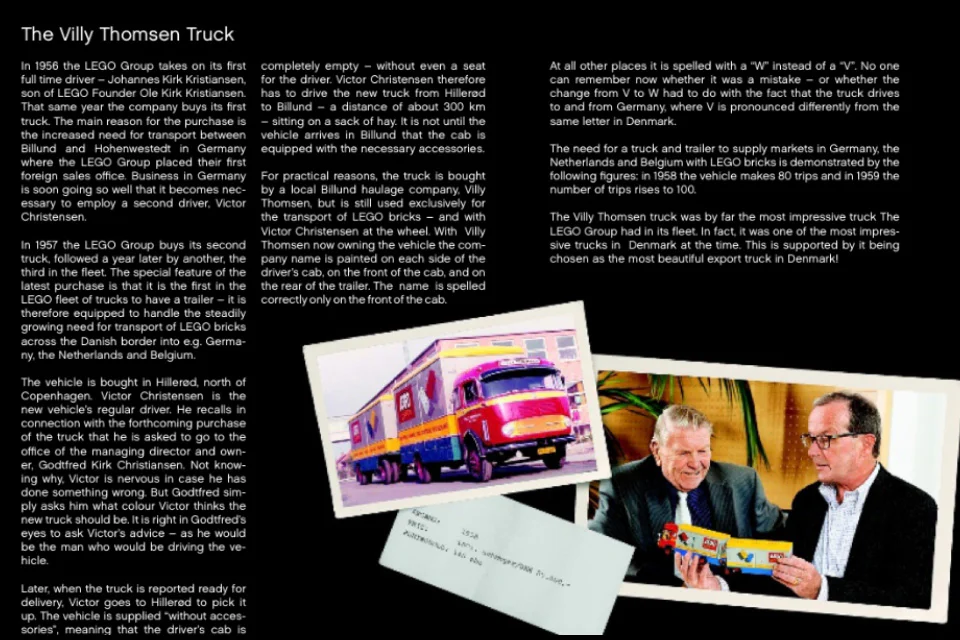 LEGO'S INTERNAL TRAVEL: VIOLET THOMSON TRUCK 乐高 LEGO 4000008 image 2