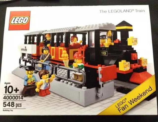 "Inside Legoland: The Mini Train at Legoland Land" 乐高 LEGO 4000014-2 image 4