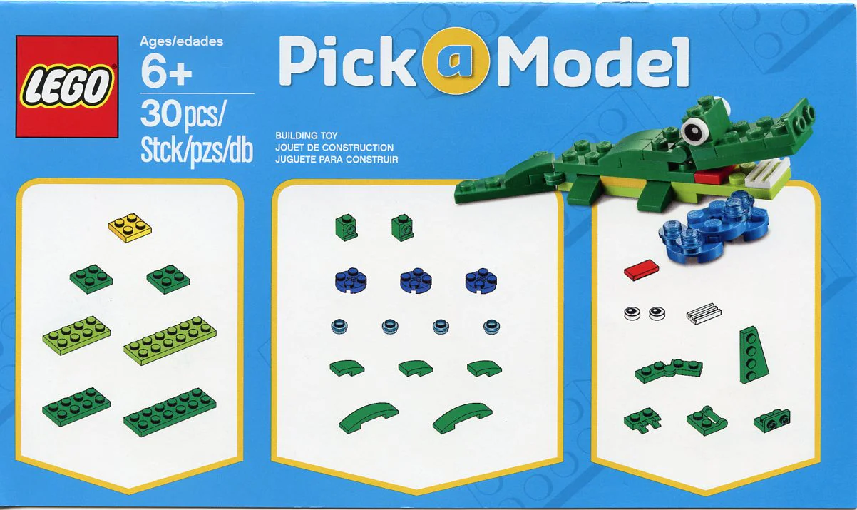 Crocodile Model: Saltwater Crocodile 乐高 LEGO 3850001 image 1