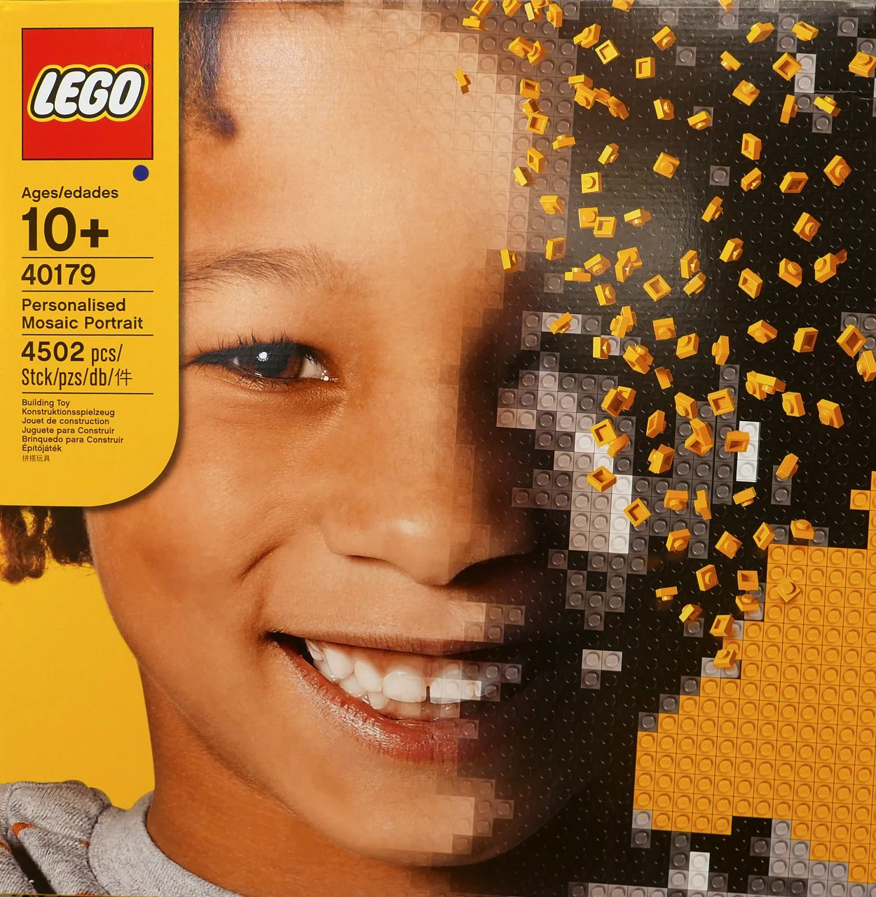 Personalized Marseic portrait 乐高 LEGO 40179 image 1