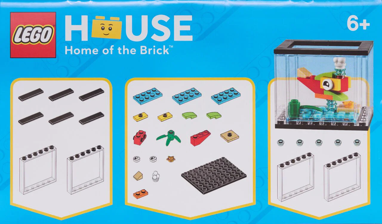 Select a model: a fish tank 乐高 LEGO 3850060