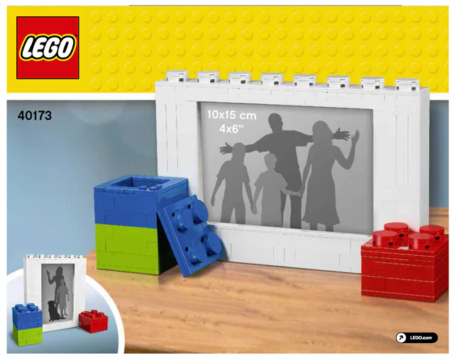 Lego's Marked Photo Frame 乐高 LEGO 40173 image 1