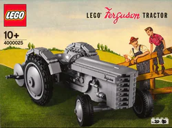 Lego Internal Travel: Lego Ferguson Tractor