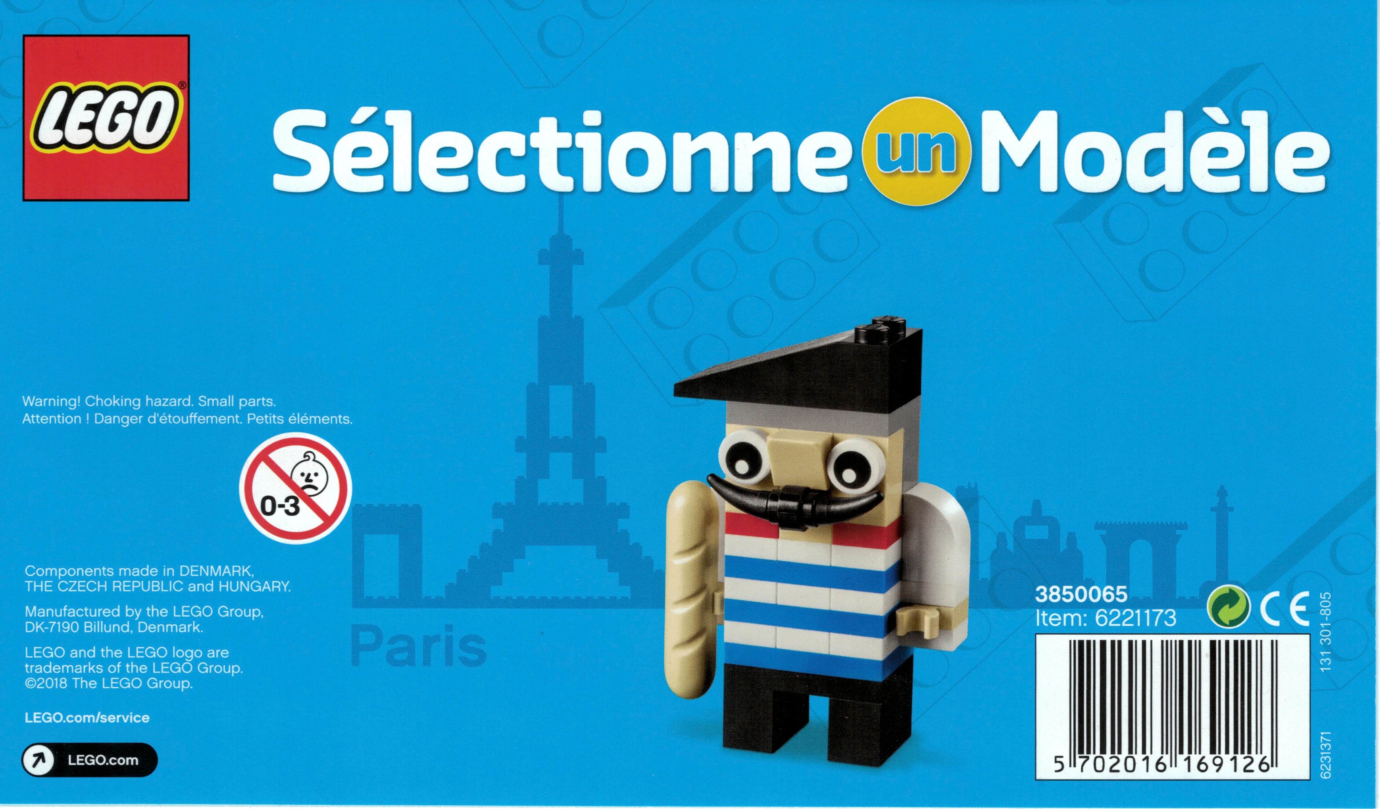 Selected model: Parisian 乐高 LEGO 3850065 image 1