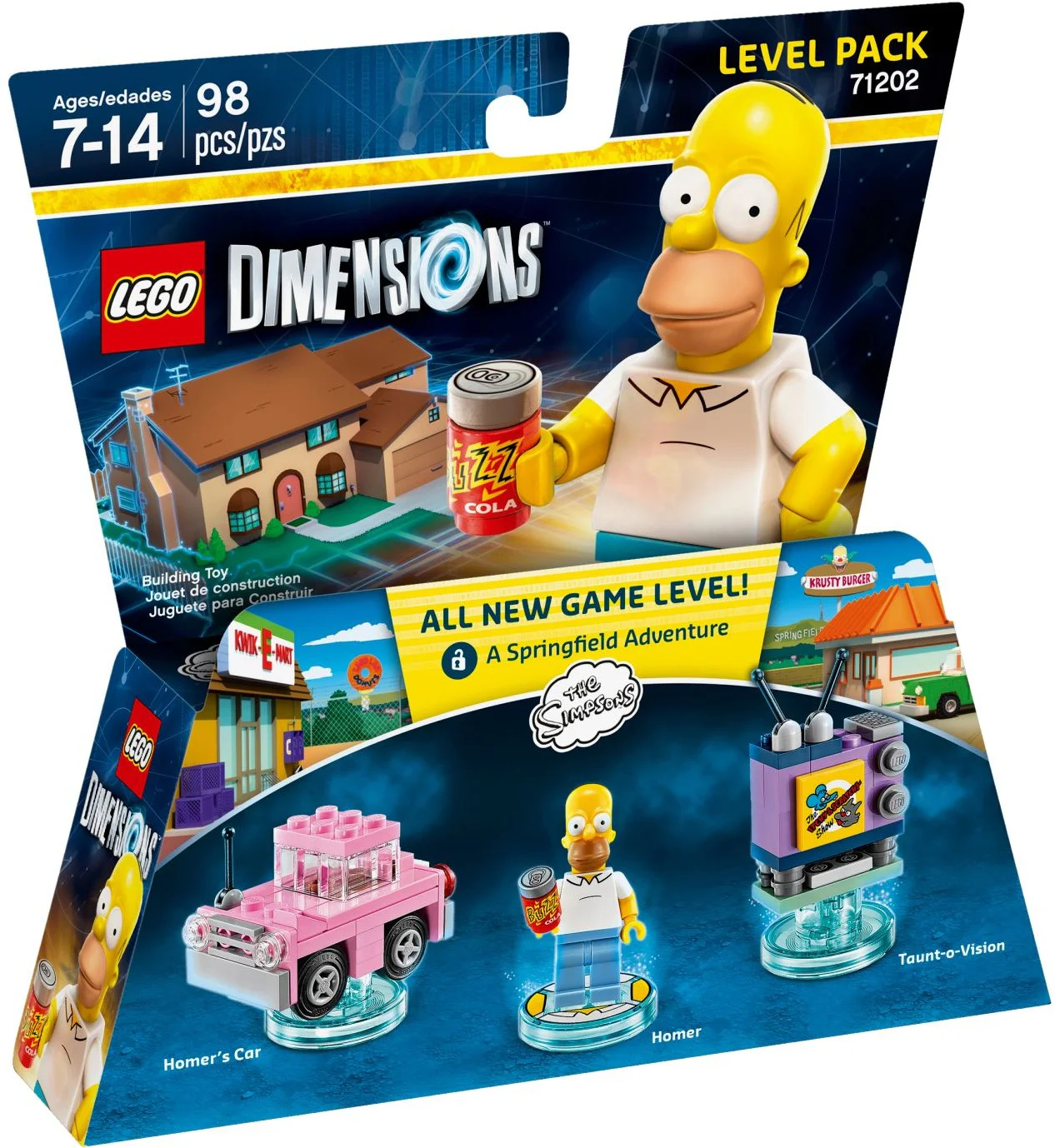 Minor: Level bag: Simpson 乐高 LEGO 71202 image 1