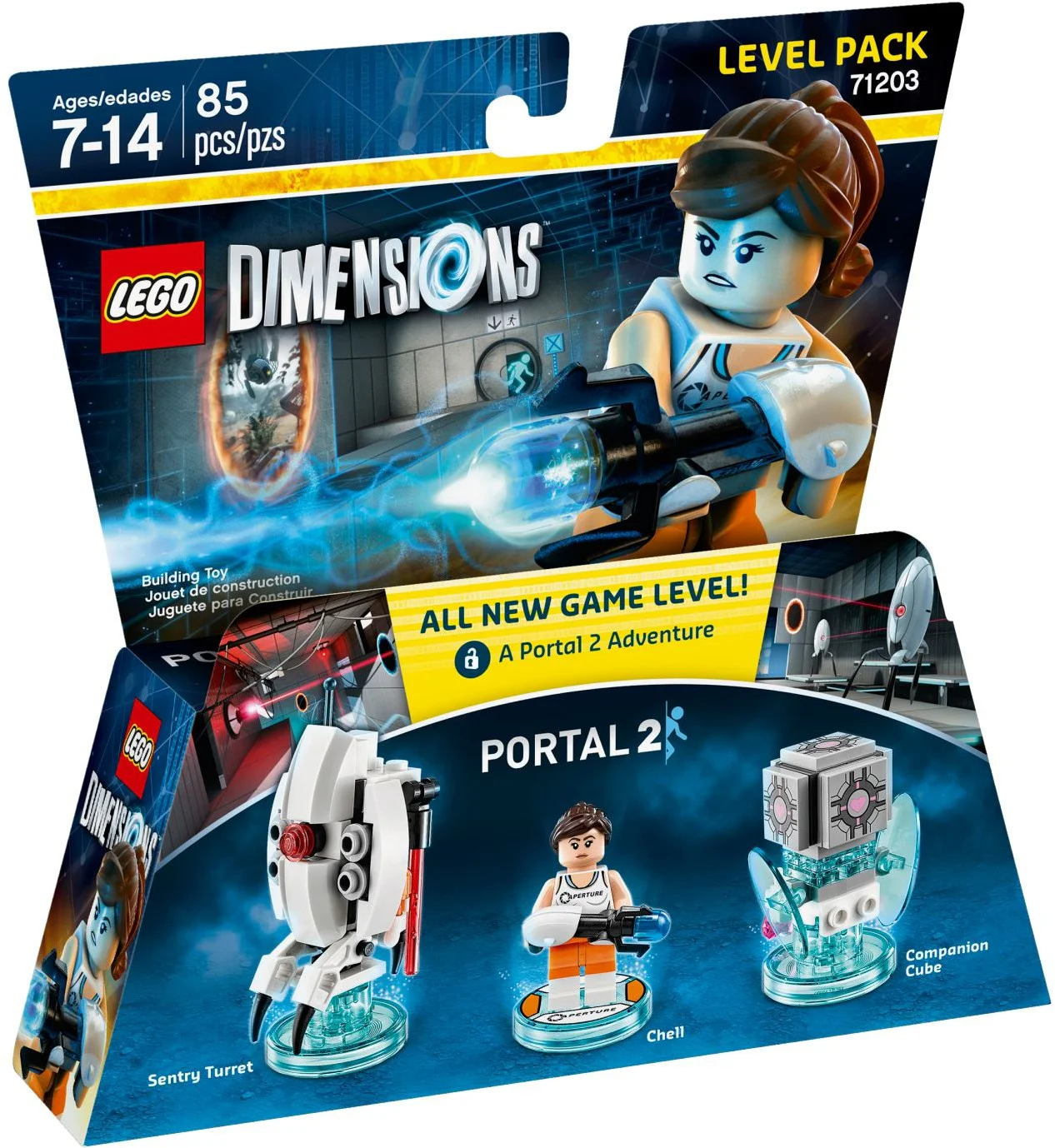 Minor: level pack: portal 2 乐高 LEGO 71203 image 2