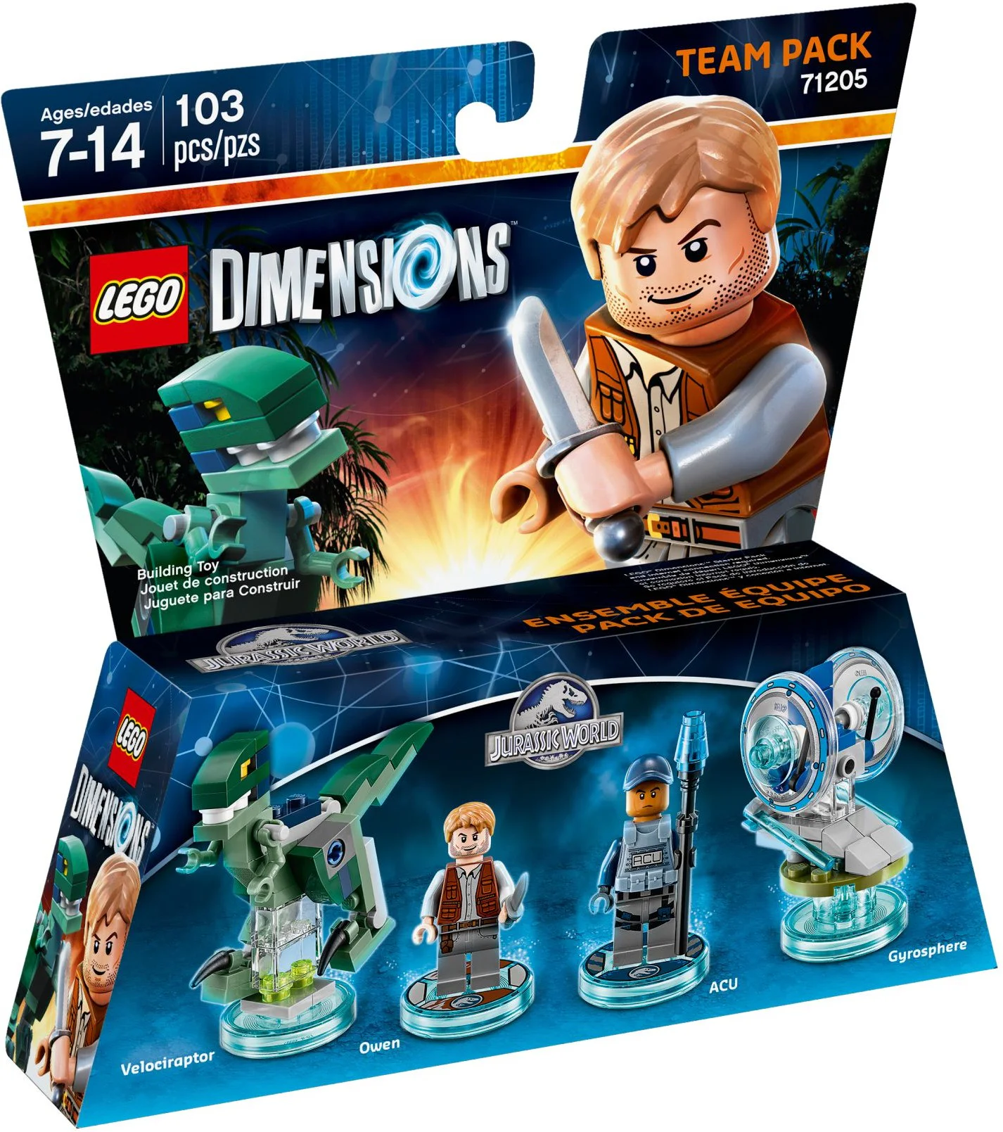 Minor: Team bag: Jurassic World 乐高 LEGO 71205 image 1