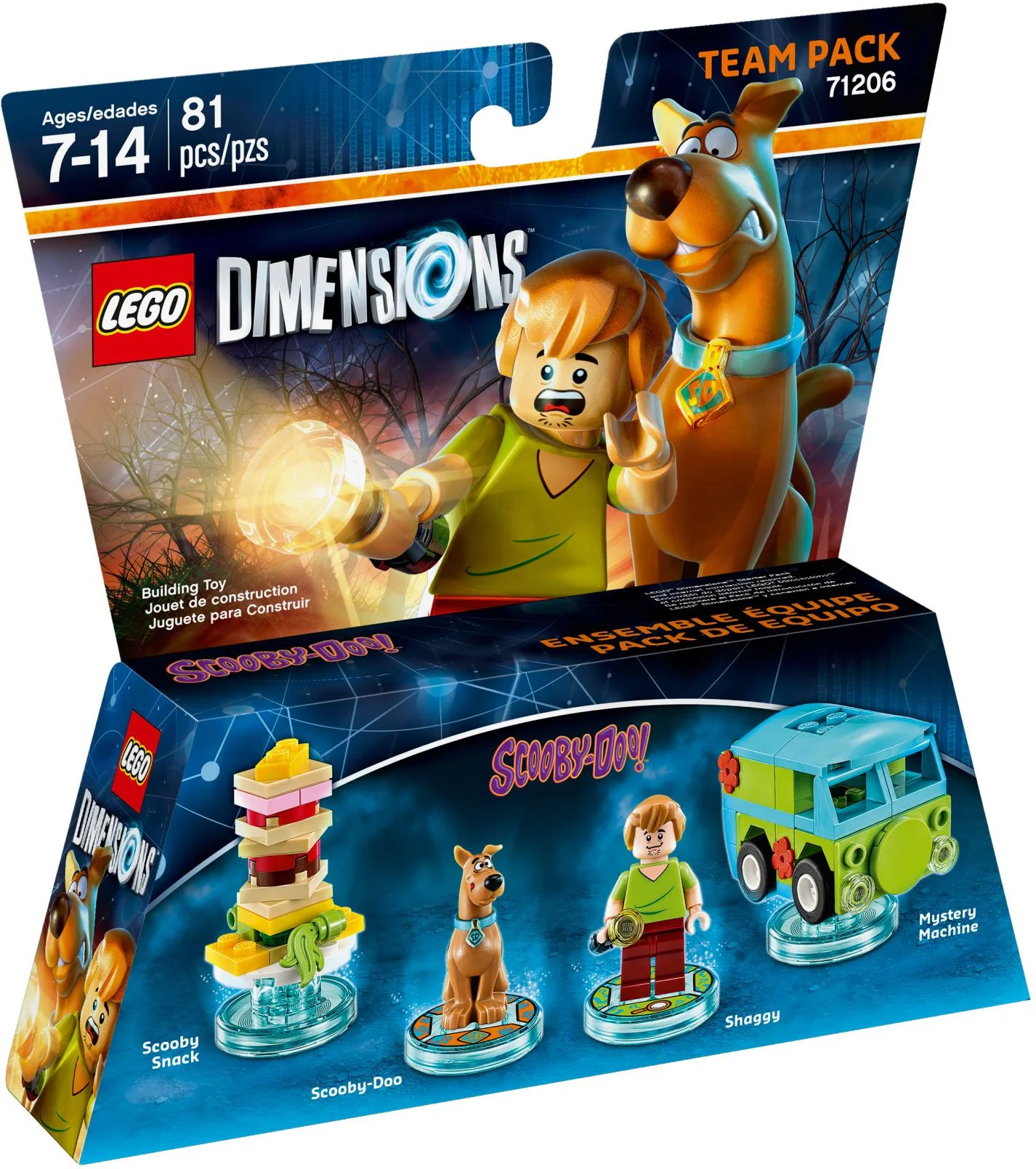 Minor: Team bag: Scoob 乐高 LEGO 71206 image 1