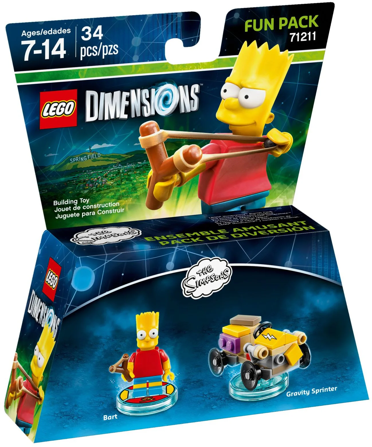Minor: Extension package: Bart Simpson 乐高 LEGO 71211 image 1