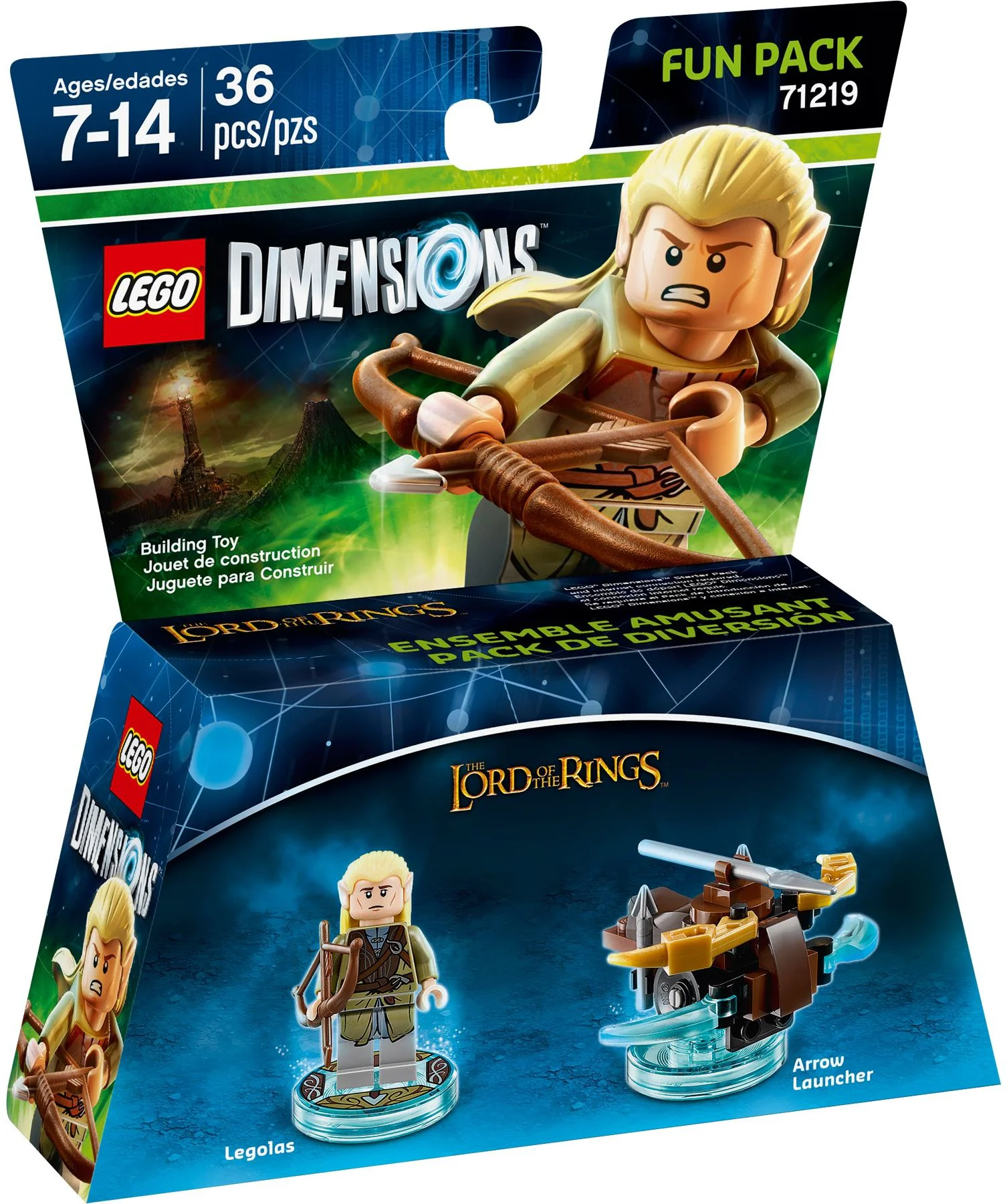 Minor: Extension package: Legolas Greenie 乐高 LEGO 71219 image 1