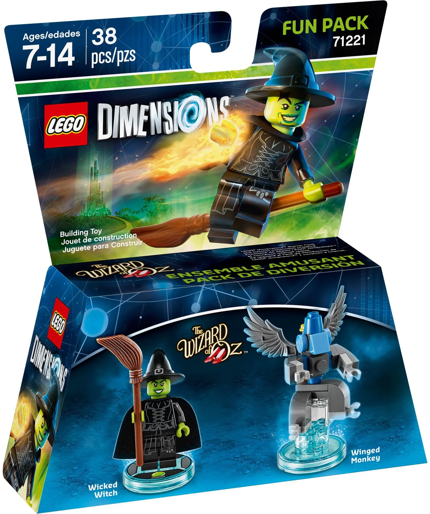 Minor: extension package: evil witch 乐高 LEGO 71221 image 1