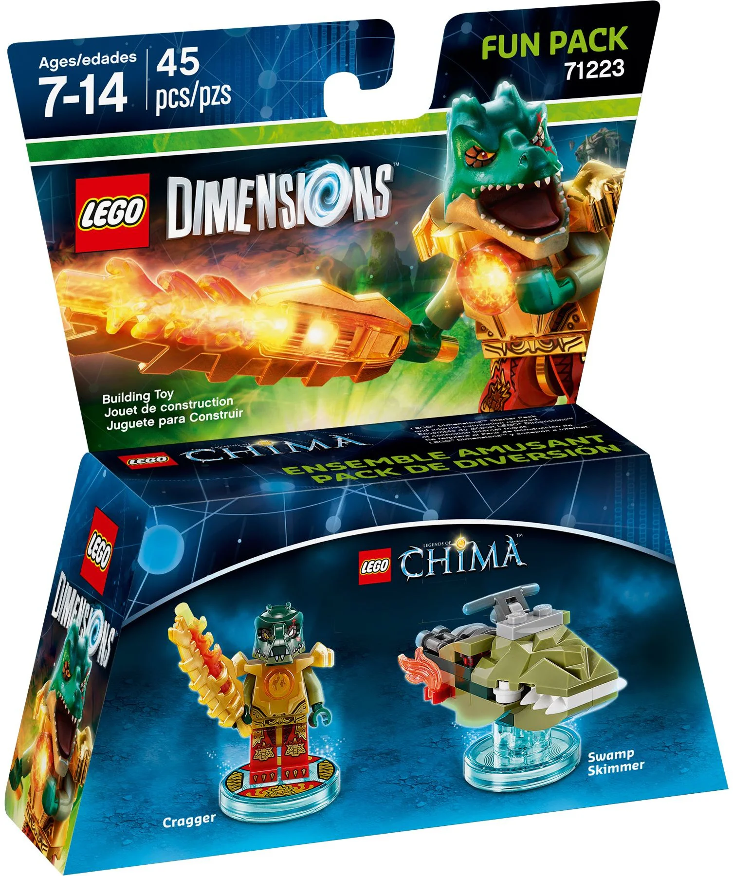 Minor: Extension package: Crocodile King 乐高 LEGO 71223 image 1