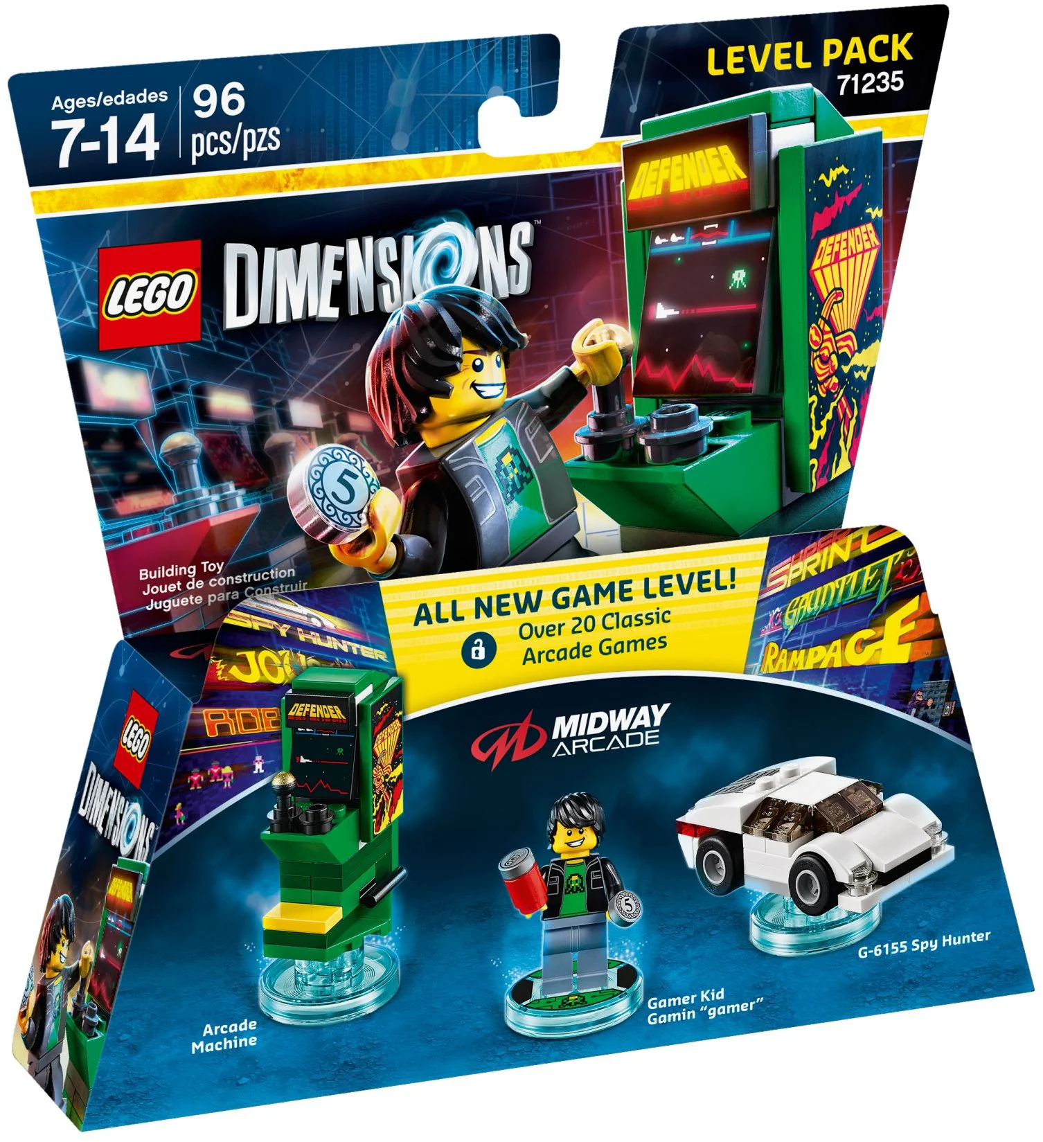Minor: level bag: street game set 乐高 LEGO 71235 image 2