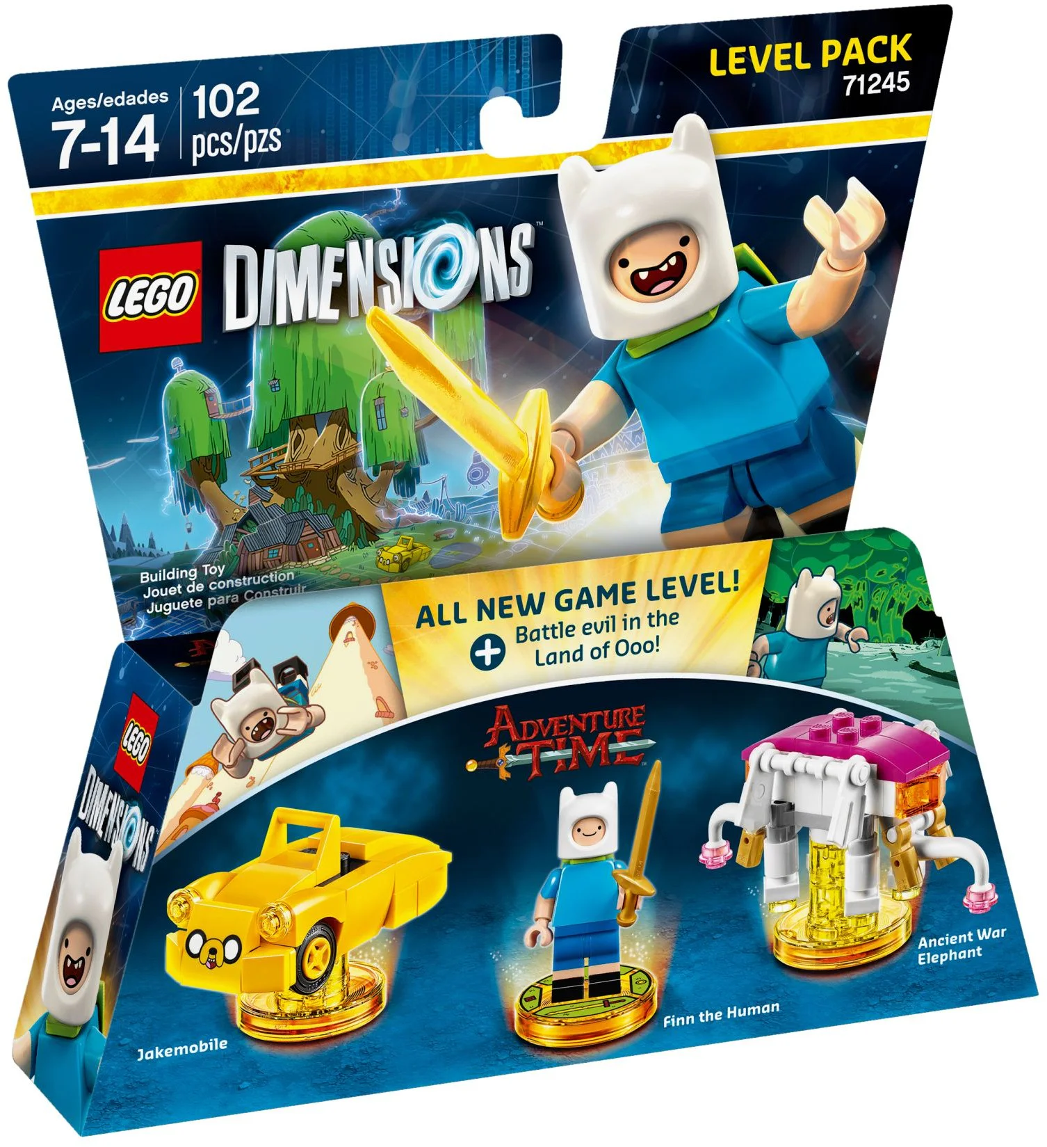 Minor: level bag: adventure time 乐高 LEGO 71245 image 2