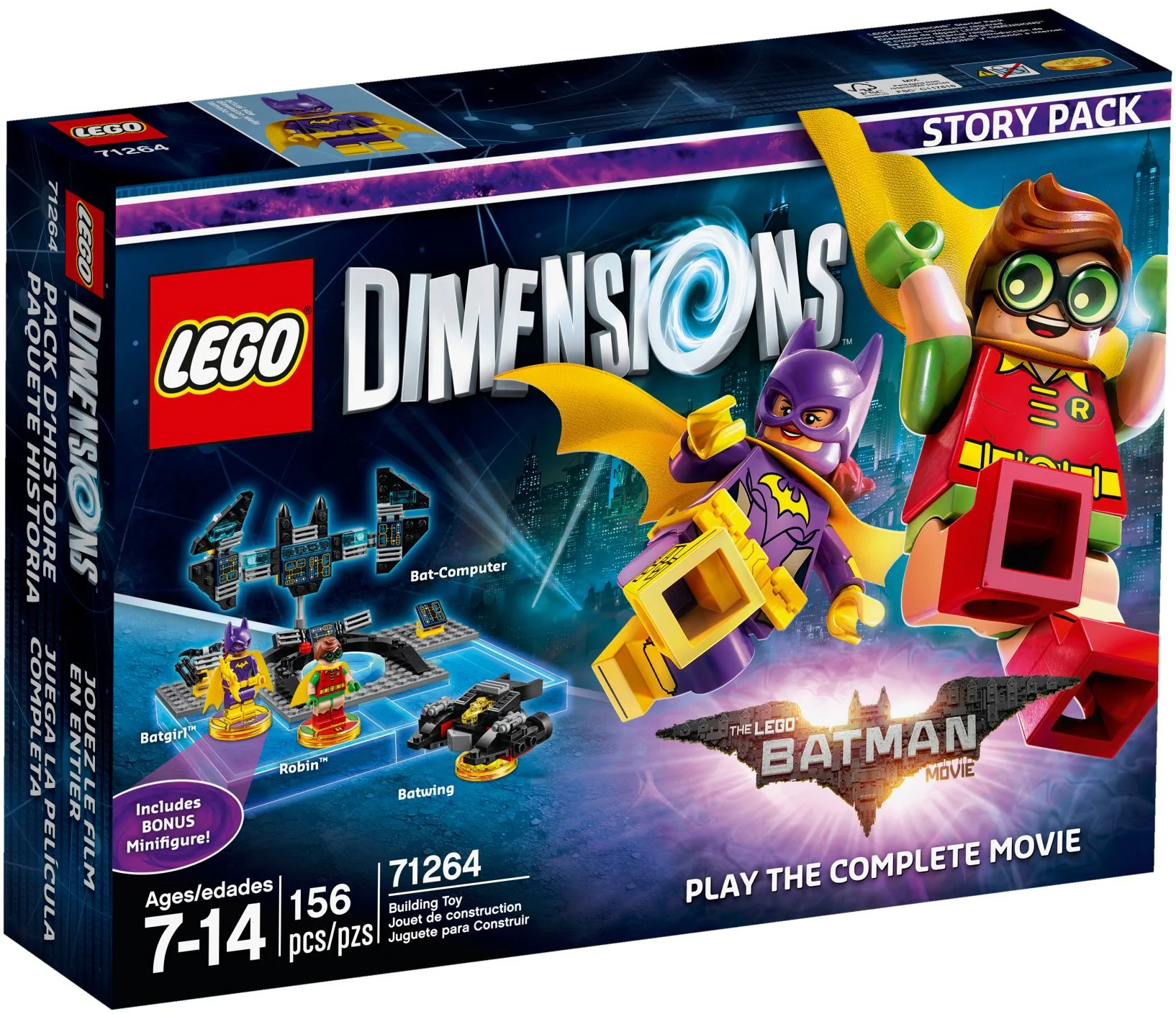 Minor: Story pack: Batman Lego 乐高 LEGO 71264 image 1
