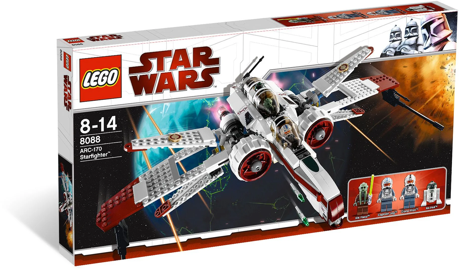 X-Wing Starfighter 乐高 LEGO 8088 image 4