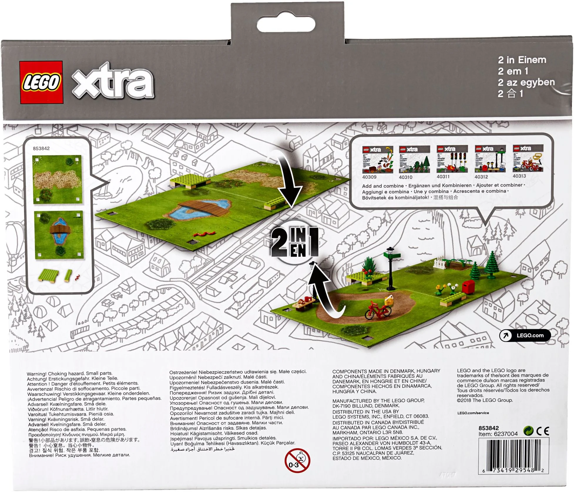 Xtra: Game mat: Grassland 乐高 LEGO 853842 image 1