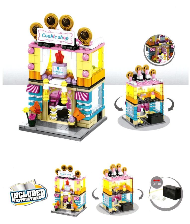 Mini Street View: Cookie Shop 森宝 SEMBO SD6542 image 1