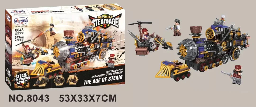 Vapour age: steam train 卫乐 Winner 8043 image 1