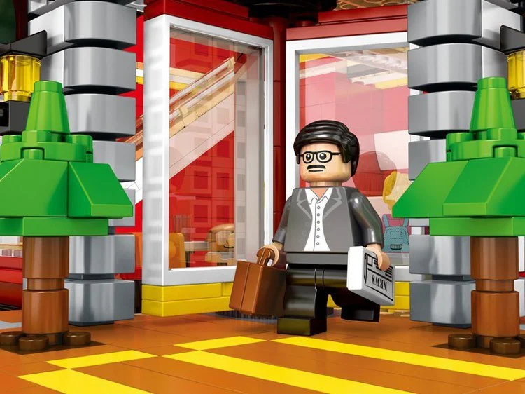 Mini-Street View: Four to one McDonald's Flag Shop, Light Street View 森宝 SEMBO SD6901 image 7