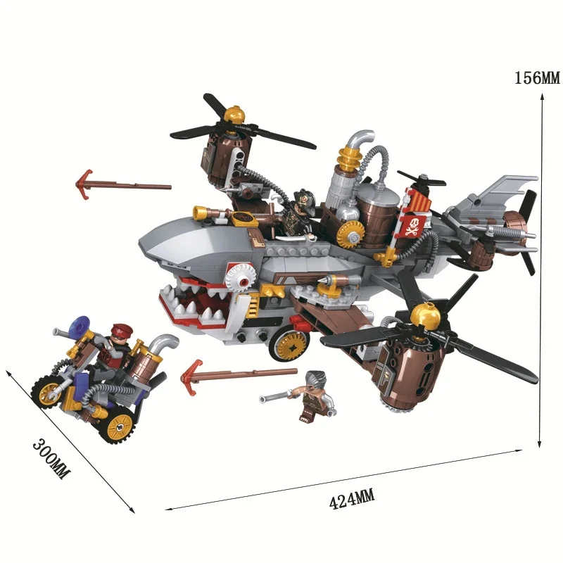 Vapour age: steam shark aircraft 卫乐 Winner 8038 image 5
