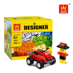 Manga gift packs of bulk aggregating the building blocks, creating small particles