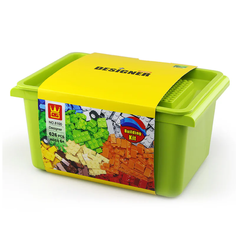 Magnetic Gift Box of Puzzle Pieces with Endless Creative Possibilities for Small Children 万格 WANGE/乐博士 Dr.Luck 8100
