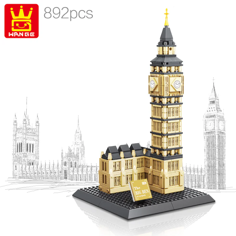 Big Ben Tower of London Elizabeth Tower 万格 WANGE/乐博士 Dr.Luck 4211 image 3
