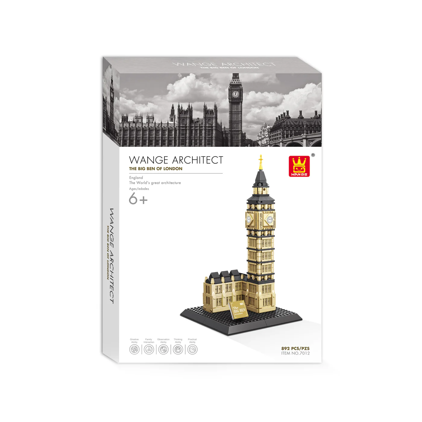 Big Ben Tower of London Elizabeth Tower 万格 WANGE/乐博士 Dr.Luck 4211 image 5