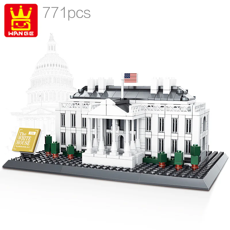 The White House, Washington, D.C., USA 万格 WANGE/乐博士 Dr.Luck 7018