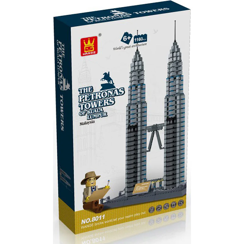 Twin Towers, Kuala Lumpur, Malaysia 万格 WANGE/乐博士 Dr.Luck 8011 image 1