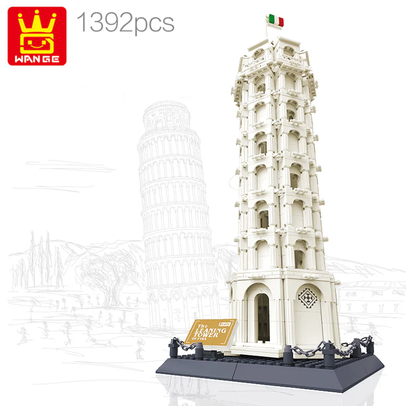 Pizza Tower, Italy 万格 WANGE/乐博士 Dr.Luck 8012 image 1