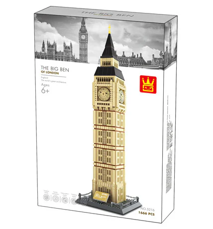 Big Ben Tower, Elizabeth Tower 万格 WANGE/乐博士 Dr.Luck 5216