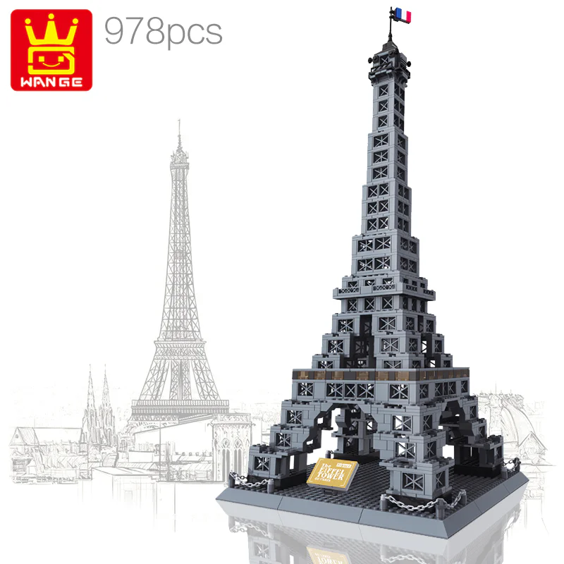 Eiffel Tower in Paris, France 万格 WANGE/乐博士 Dr.Luck 8015 image 1