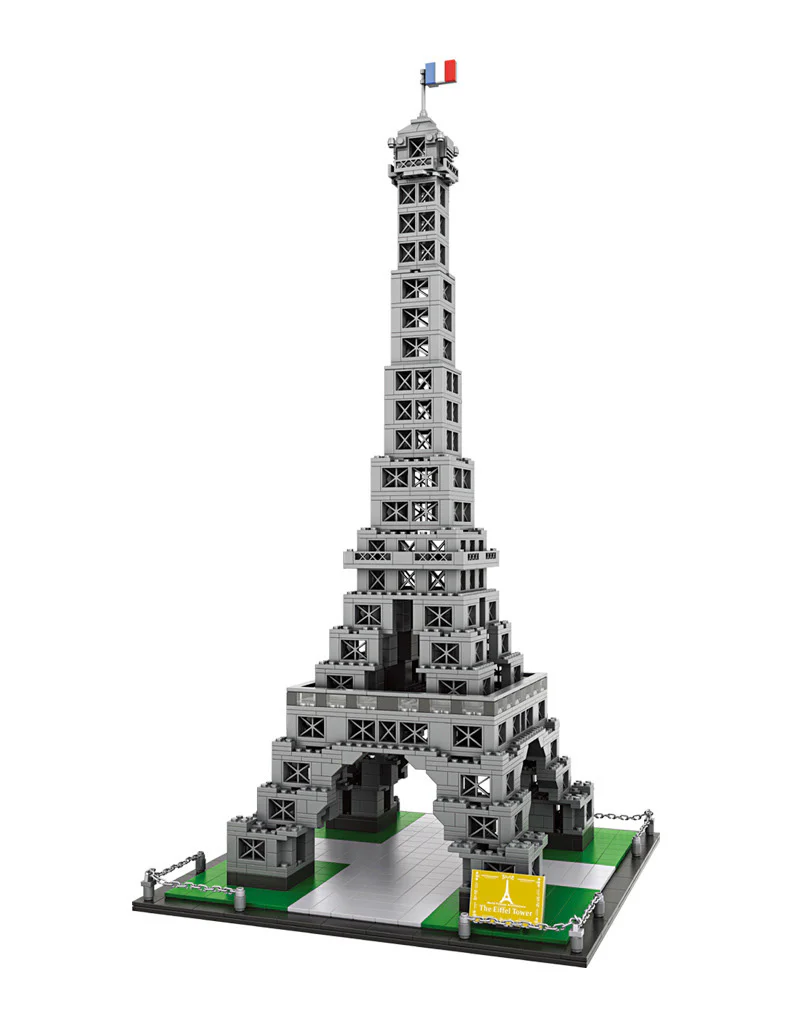 Eiffel Tower in Paris, France 万格 WANGE/乐博士 Dr.Luck 8015 image 2
