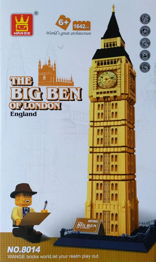 Big Ben Tower, Elizabeth Tower 万格 WANGE/乐博士 Dr.Luck 5216 image 4