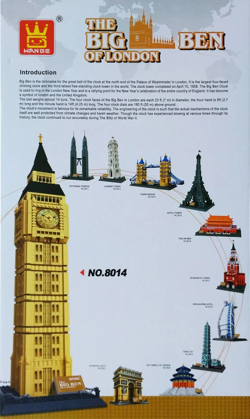 Big Ben Tower, Elizabeth Tower 万格 WANGE/乐博士 Dr.Luck 5216 image 5