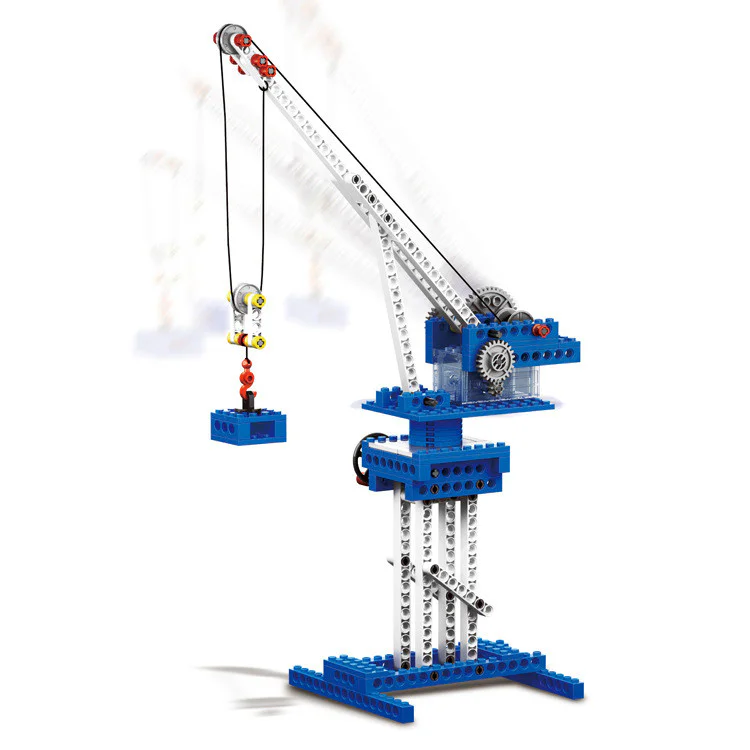 Powered machinery: cranes, quarries, caterpillars, gravity vehicles 万格 WANGE/乐博士 Dr.Luck 1402