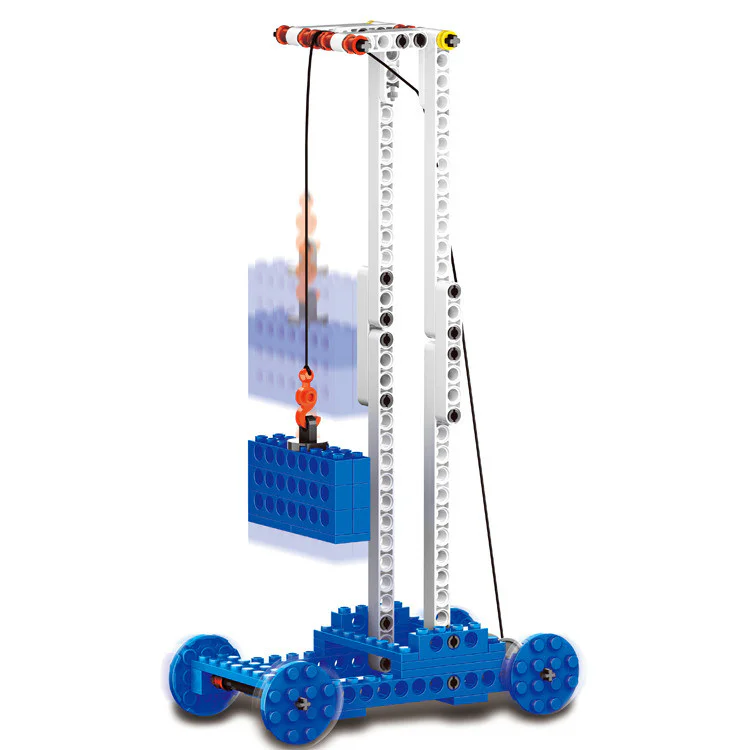 Powered machinery: cranes, quarries, caterpillars, gravity vehicles 万格 WANGE/乐博士 Dr.Luck 1402 image 2
