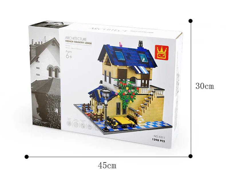 French countryside villa 万格 WANGE/乐博士 Dr.Luck 5311 image 3