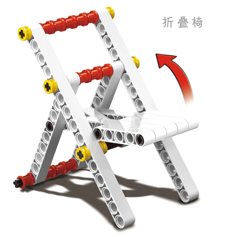 Powered machinery: engines, folding chairs, shock hammers, dinosaurs 万格 WANGE/乐博士 Dr.Luck 1404 image 1