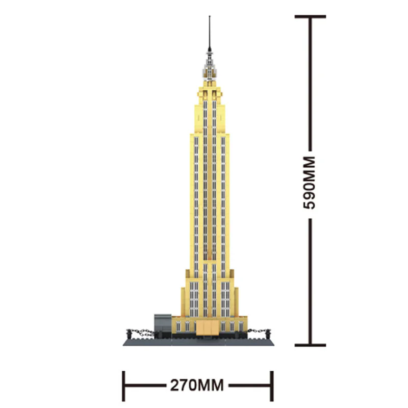 United States Empire State Building, New York 万格 WANGE/乐博士 Dr.Luck 5212 image 1