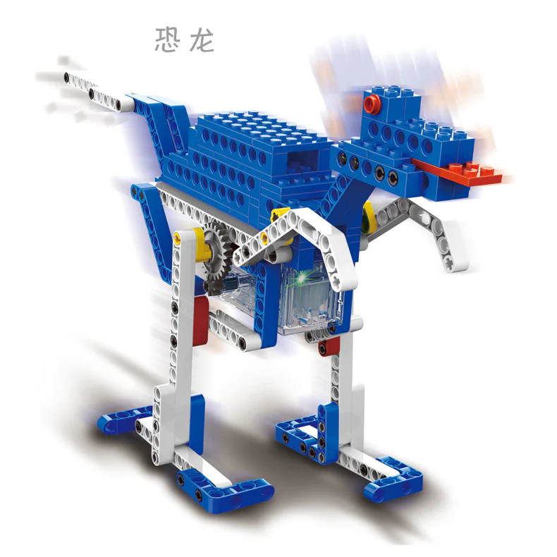 Powered machinery: engines, folding chairs, shock hammers, dinosaurs 万格 WANGE/乐博士 Dr.Luck 1404 image 3