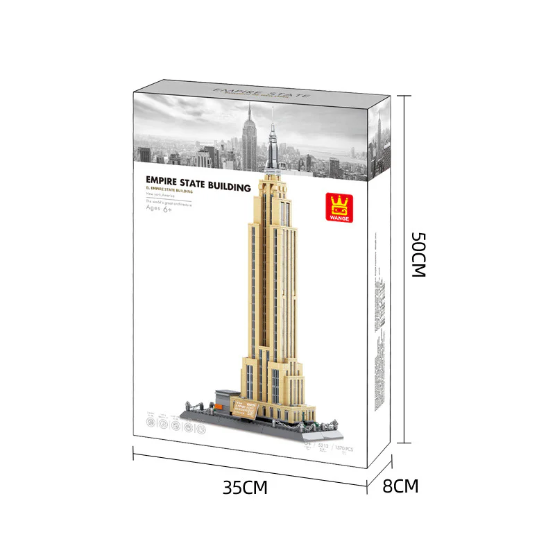 United States Empire State Building, New York 万格 WANGE/乐博士 Dr.Luck 5212 image 3