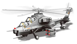 WZ10 HELICOPTER GUNSHIPS 1:38