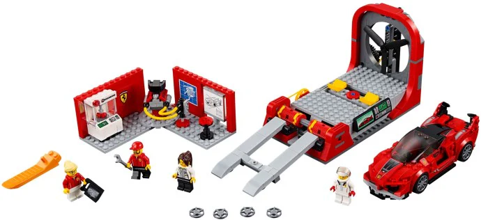 Ferrari FXX K and Research Center 乐高 LEGO 75882