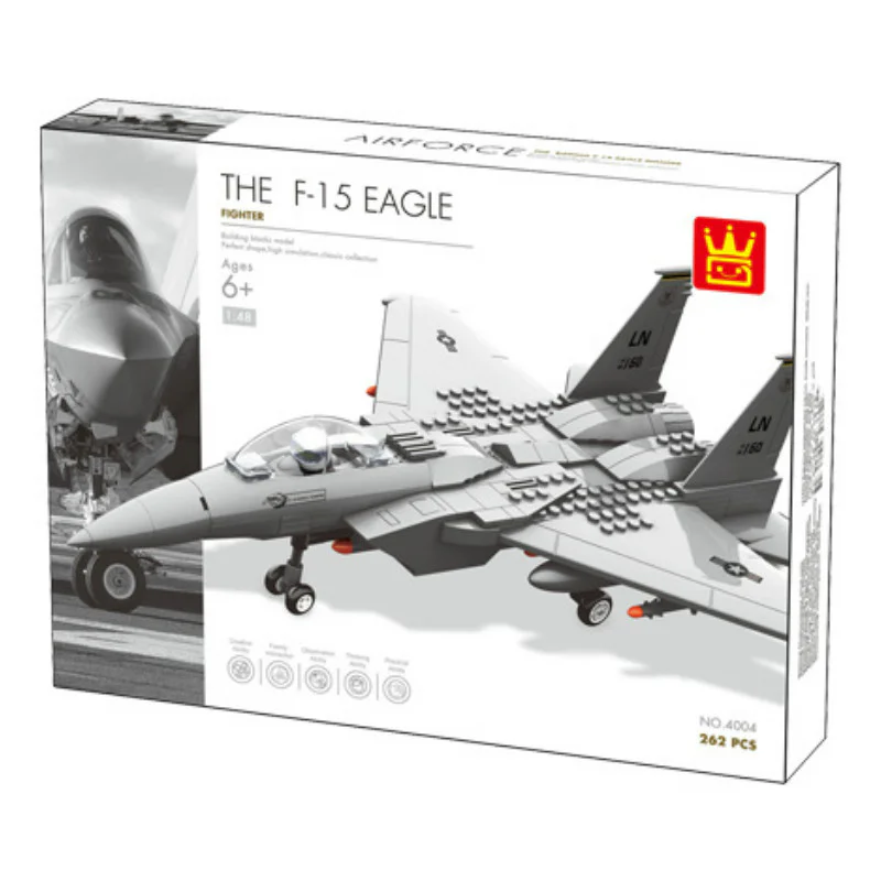 F-15 EAGLE FIGHTERS 1:48 万格 WANGE/乐博士 Dr.Luck 4004 image 4